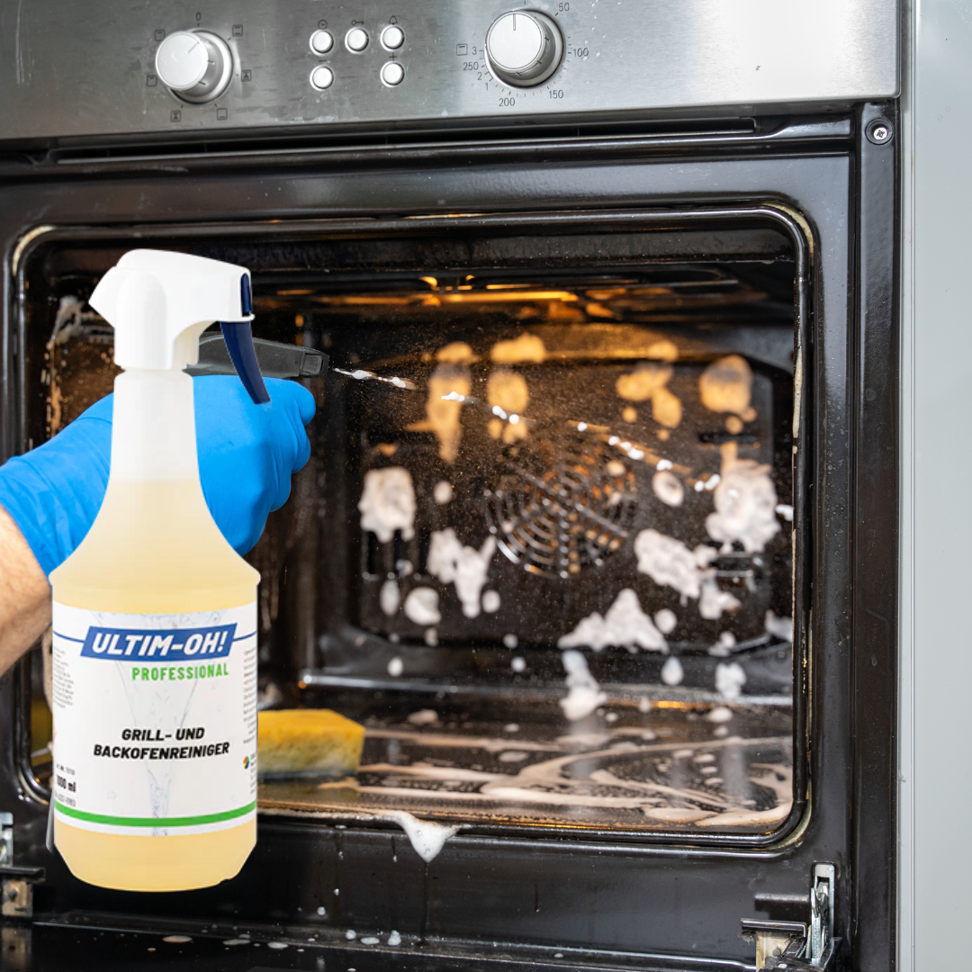 Backofen reinigen: Eingebranntes lösen mit ULTIM-OH!