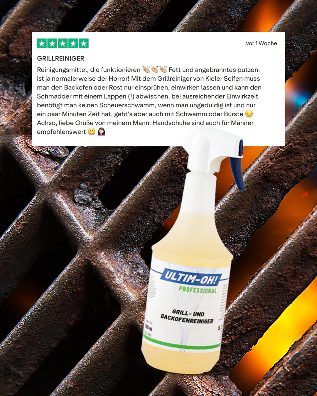ULTIM-OH! Grill- und Backofenreiniger 1L