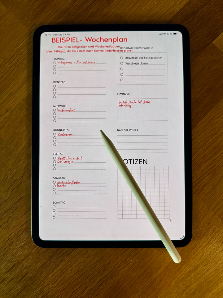 Haushaltsplaner 2026 - Download!